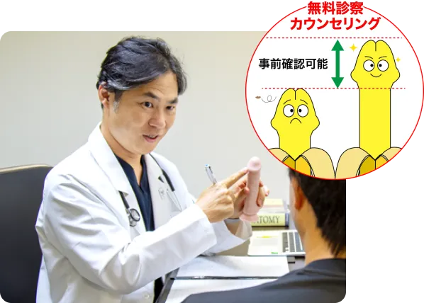 わかりやすい無料診察カウンセリング